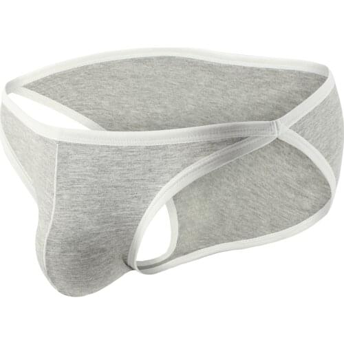 Mens Sexy Modal Underwear Briefs Men Low Rise U Convex Pouch Brief Underwear Men Stretch Breathable Briefs