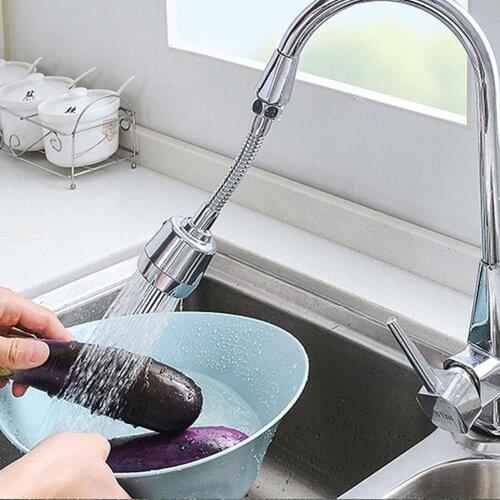 Water Tap Extension 360 Rotation Adjustable Faucet Extender For Kitchen Bathroom Accessories Extender Faucet grifo 360 tactico