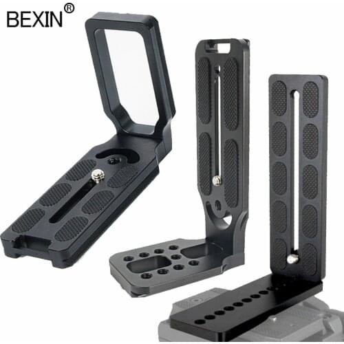 Vertical Shot L Plate Dslr Camera Quick Release L Plate Mount Bracket For Canon Nikon Sony Camera Arca Swiss Tripod Ball Head