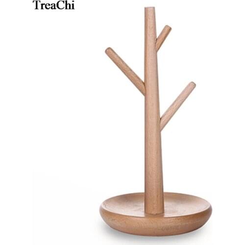 Solid Wood Hand String Rack Home Storage Jewelry Rack Porch Hanging Key Shelf Decoration Ring Rack Bracelet Rack Props