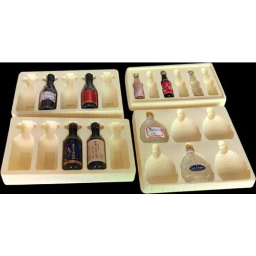 Top quality blister packing plastic vial trays for 2ml /3 ml/10ml glass vials,slide cardblister packs wholesale ---PX3105