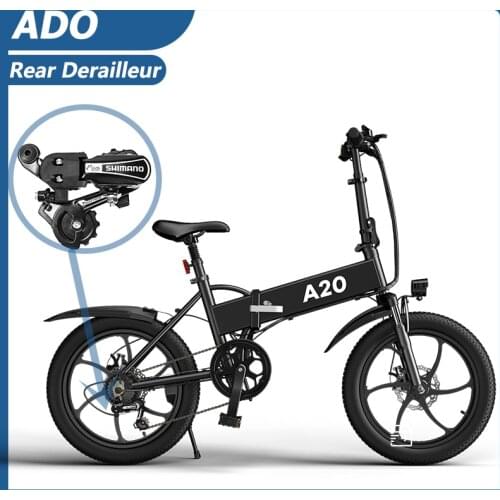 ADO Electric Bicycle Rear Derailleur Gear Shift Rear Derailleur For A16 A20 A20F Ebike Original Replacement Parts ADO Accessorie