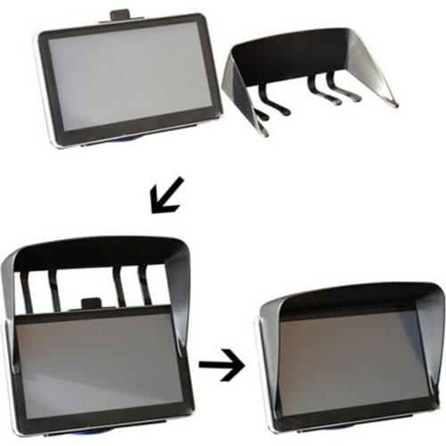 1PC 7" Car GPS Sun Shade Sunshade Visor Anti Shield Cover Blind For Garmin Nuvi TomTom Sat Nav Anti Glare