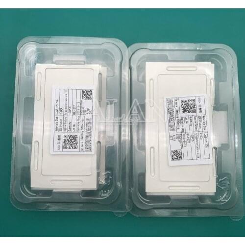 100pcs/box 125um T-OCA glue For Samsung S10/S10 plus TOCA film adhesive for curved screen galss LCD laminating refurbish repair