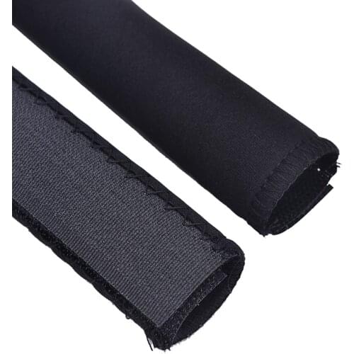 2Pcs Bike Bicycle Cycling Chain Stay Frame Protector Tube Wrap Cover Guard Bicycle Parts Black
