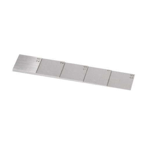 5-step 0.5-1-1.5-2-2.5mm 1018 Steel Calibration Block test block step wedge for Thickness Testing