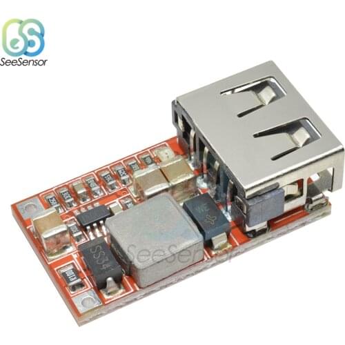 6-24V 12V/24V to 5V 3A Car USB Charger Module DC Buck Step Down Converter Power Supply Module