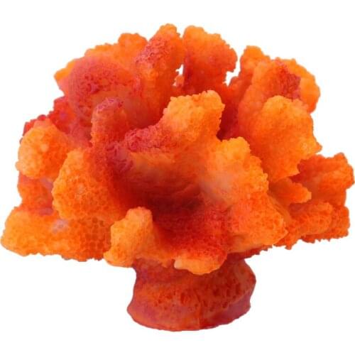 Aquarium Fish Tank Artificial Resin Coral Plants Decoration Underwater Ornament -Y102