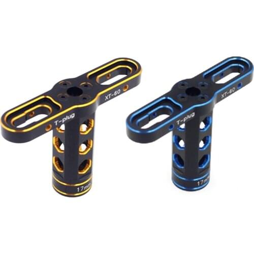 2PCS Aluminum 17MM Wheel Hex Wrench Alloy Metal Tool for 1/8 Off-Road RC Car for Monster Truck Traxxas X-Maxx