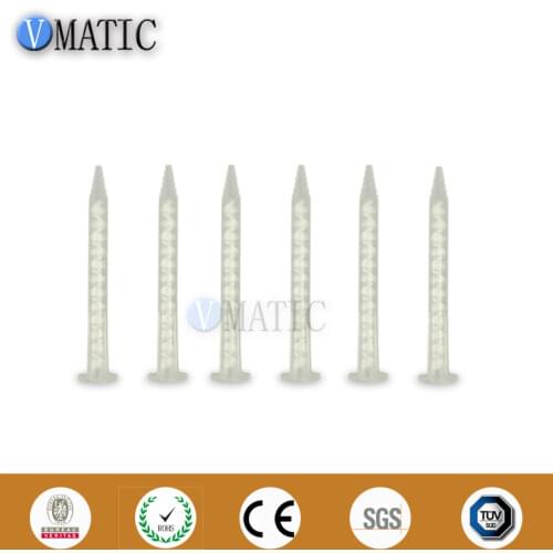 Free Shipping MA6.3-12S Resin AB Glue Static Mixer Mixing Tube Mixing Nozzle For Two Component Liquid Mixing Machine AB Glue Gun