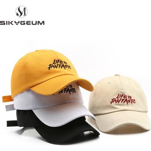 SIKYGEUM Snapback Fashion Hat Womens Baseball Cap Embroidered Letter Cap Adjustable Casual Baseball Caps Mens And Womens Caps