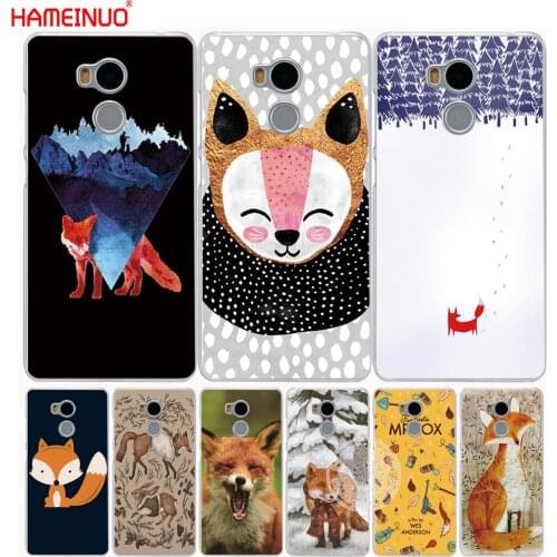 HAMEINUO FOX Cover phone Case for Xiaomi redmi 4 4A 1 1s 2 3 3s pro redmi note 4 4X 5A