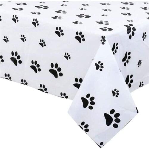 Puppy Themed Birthday Party Decorations Party Supplies Tablecloth