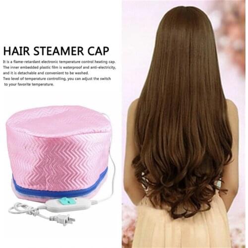 Hot Selling 1Pcs US Plug Thermal Treatment Electric Hair Beauty Steamer SPA Nourishing Hair Care Cap Style Maker