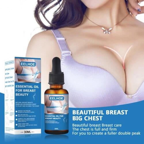 30ml Breast Oil Nourishing Skin Enlarge Bust Mini Chest Enhancement Massage Essential Oil for Female Fragrant Breast Oil Lady