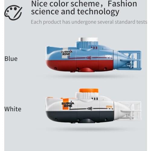 Mini RC Submarine 6CH Radio Control Submarine for Aquarium Children Kid Toy Radio-controlled Boat Gifts For Children