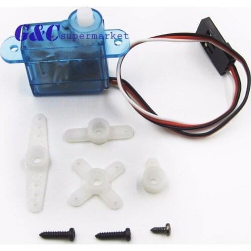 1PCS 3.7G Mini Servo Motor RC Robot Helicopter Aircraft Control Electronic Components Fitting Small Module diy electronics