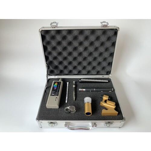 New! Professional Diamond Tester Tool Set in Box, with Clarity, Size, Color, Cutting Testing, Jewelry Making Tool Set
