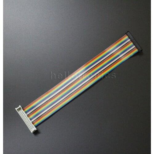 Wholesale 100 Pcs/Lot 20cm 26 Pins GPIO Ribbon Extension Cable for Raspberry Pi Model A/B