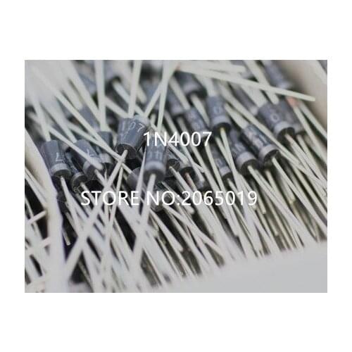 1000PCS 1N4007 IN4007 1N4OO7 1A 1000V DO-41 Rectifier diode