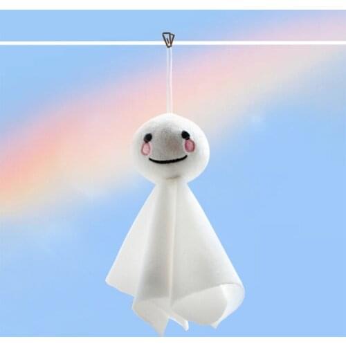 Japanese Teruterubozu Cute Plush Sunny Doll Toy Cosplay Pendant Hanging Ornament