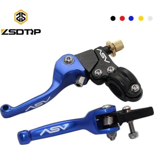 ZSDTRP L100 CNC ASV F3 Brake Clutch Levers Foldable For Honda Yamaha Kawasaki Suzuki CR CRF YZF WRF KX KXF RM RMZ