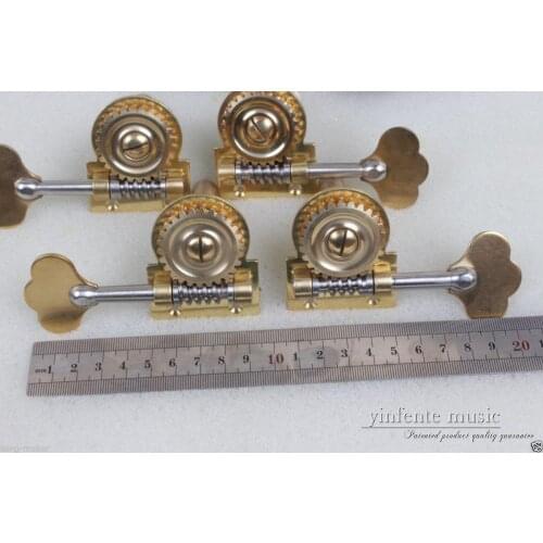 1set 3/4 4/4 Double Bass Parts , Independent bass Peg Brass Top grade #508