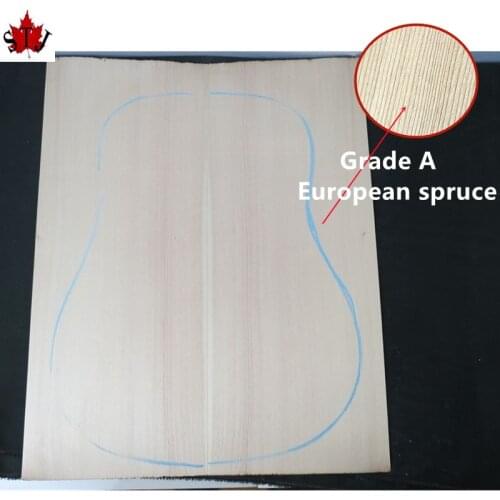 1pcs Vintage European spruce top for classical guitar #1741