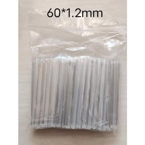 1000pcs/lot Fiber Optic Cable Protection Sleeves 60mm * 1.2mm FTTH heat shrinkable tube