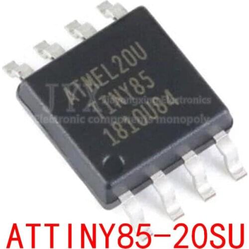 5PCS ATTINY85-20SU SOP8 ATTINY85 20SU ATTINY85-20 SOP-8 SMD New and Original IC Chipset