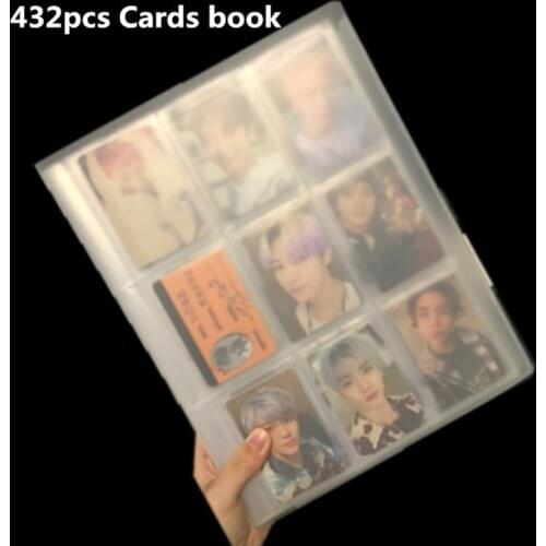 Big Mac 432 Capacity Cards Holder Albums with 24 Page for Board Game Star Celebrity Card Photo Collect Album Book Sleeve Holders