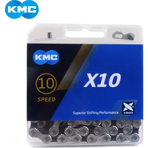 KMC X10 MTB Road Bike Chains 116L 10 Speed Bicycle Chain Magic Button Mountain With Original box