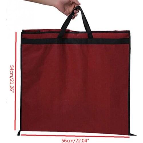 150x60cm Non-Woven Fabric Wedding Dress Dust Cover Zipper Closure Bride Gown Storage Bag Foldable Garment Clothes Case