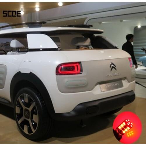For Citroen C1 C2 C2 Enterprise C3 C3 II SCOE 2015 2X 30SMD LED Brake /Stop /Parking Rear /Tail Bulb /Light Source Car Styling