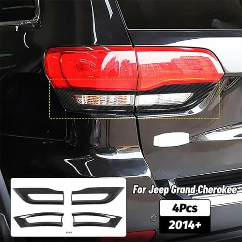 For Jeep Grand Cherokee 2014~2020 Car Rear Tail Light Lamp Cover Trim Bezel 68220968AA 68220970AA 68219812AA 68219813AA