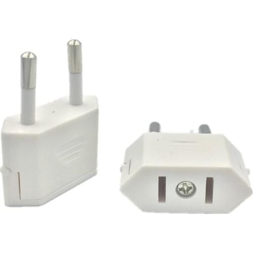 EU Travel Power Adapter Converter American China US To EU Euro European Type C Plug electric Adapter AC Electrical Socket Outlet