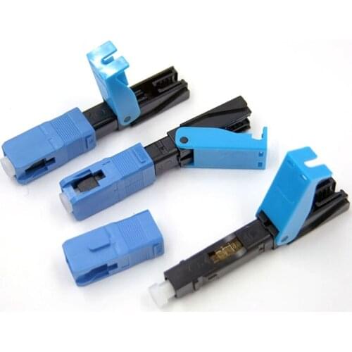 GONGFENG 100pcs NEW HOT Sale Optic Fiber Quick Cold Connector FTTH Skin line Cable Fast Connector Special Wholesale