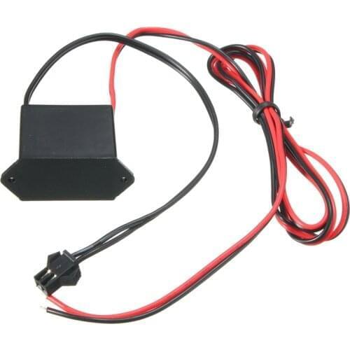 Haoyuehao 2pcs DC 12V Drive Controller For 1-5M Neon Light LED Strip Light EL Wire Glow Flexible Neon Decor