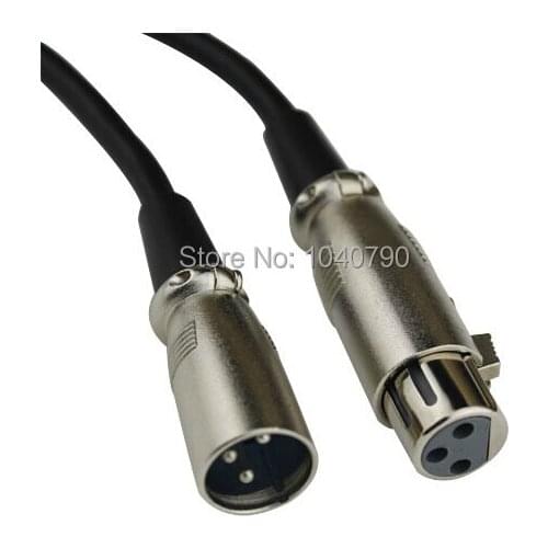 XLR 3Pin Mic Cable Cord Microphone Audio Male to Female Shielded Phone line Tuning decca nong male female 1M 3.2ft