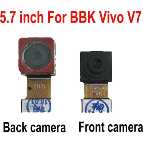 LTPro TOP Quality Back Big Main Rear Camera Module Flex Cable For BBK Vivo V7 Small Front Camera Phone Replacement Parts