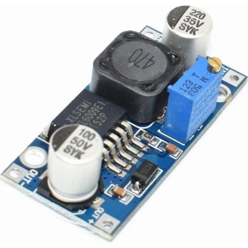 100pcs/lot TENSTAR ROBOT XL6009 DC-DC Booster module Power supply module output is adjustable Super LM2577 step-up module