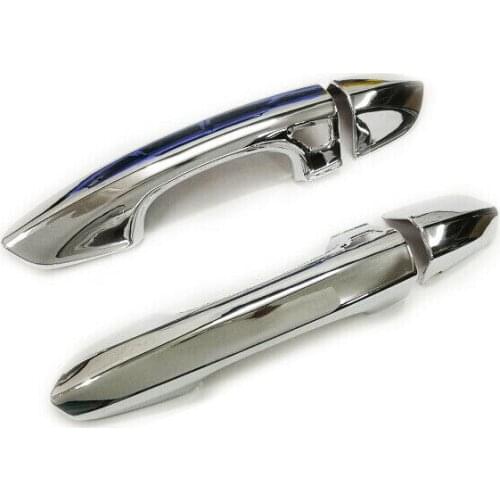 Chrome Exterior Door Handle Cover 4 Pcs Set For Ford Mustang 2015-2019 free shipping