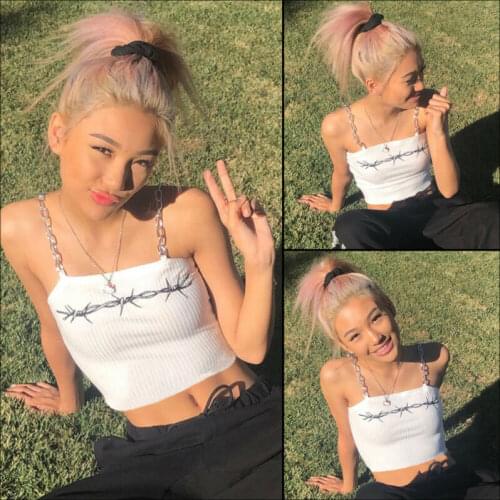 2020 New Fashion Women Sexy Casual Tank Top Vest Blouse Sleeveless Summer Crop Top Shirt Cami Top