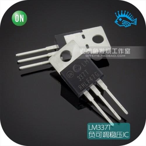 2pcs/20pcs LM337TG TO-220 Brand new original ON negative power three-terminal adjustable regulator IC integrated chip