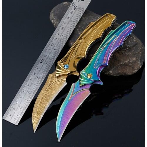 8.2'' hunting knife Survival Tactical Knife Camping Folding Pocket Knife Outdoor Combat Utility Hunting Knives Full Steel Knife