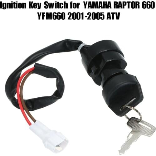 Ignition Key Switch for YAMAHA RAPTOR 660 YFM660 2001-2005 ATV
