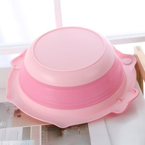 Portable Travel Folding Basin Foldable Wash Plastic Basin Creative Household Baby Washbasin