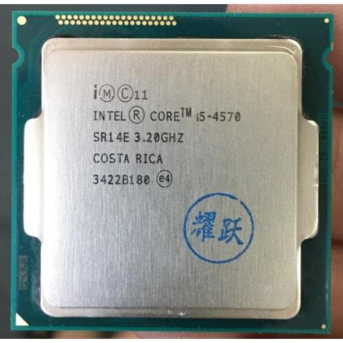Intel Core i5-4570 i5 4570 Processor Quad-Core LGA1150 Desktop CPU 100% working properly Desktop Processor