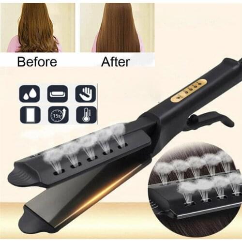 Professional hair straightener 4 Gear Adjustment Performance Professional Tourmaline Ceramic Ionic Flat Iron Hair Straightener