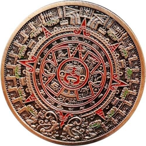 The Prophecy Red Bronze Commemorative Coin Collection Souvenir Ornaments